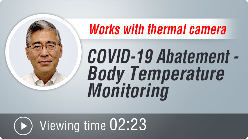 Riduzione del COVID-19 - Monitoraggio della temperatura corporea
