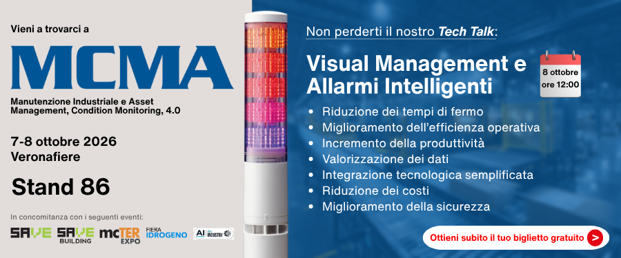 MCMA 2026 - Veronafiere, 7-8 ottobre 2026 | Stand 86