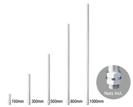 Pali filettati POLE22-T