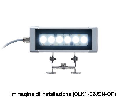 Staffa di fissaggio inclinabile e ruotabile in acciaio inossidabile per CLK-02 SZW-307
