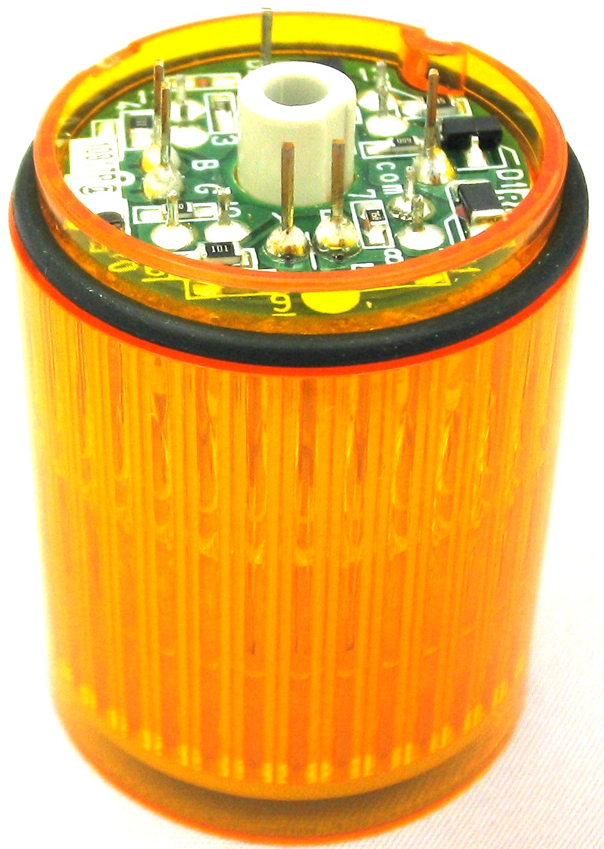 
															LED Unit Assembly: Amber
