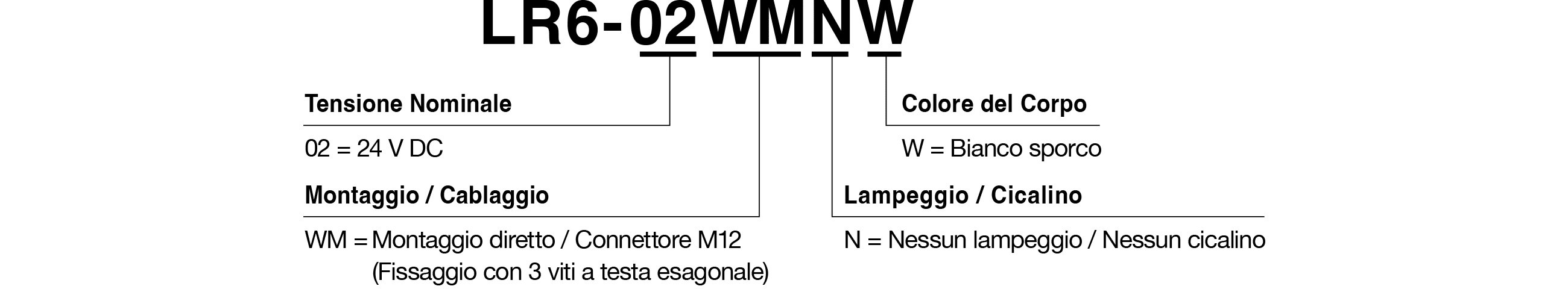 Codice Modello