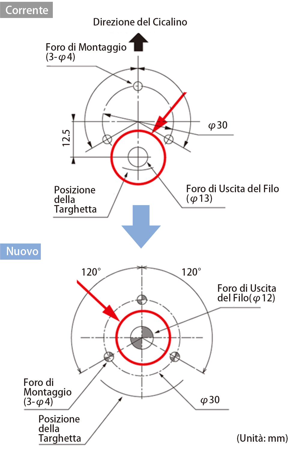Precauzioni per la Conversione del Prodotto