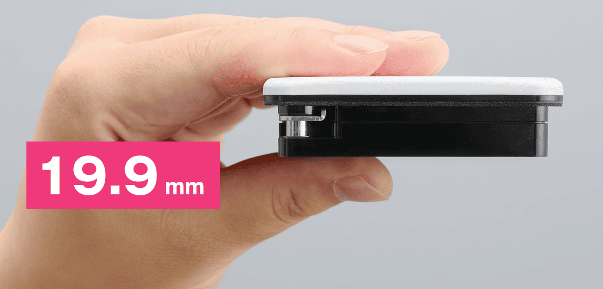 Design sottile con profondit&agrave; di 19,9&nbsp;mm