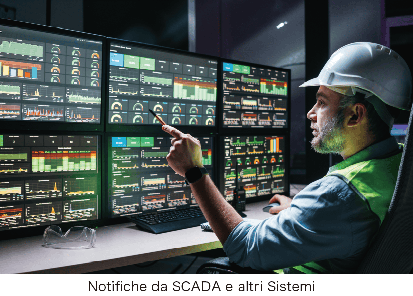 Notifiche da SCADA e altri Sistemi