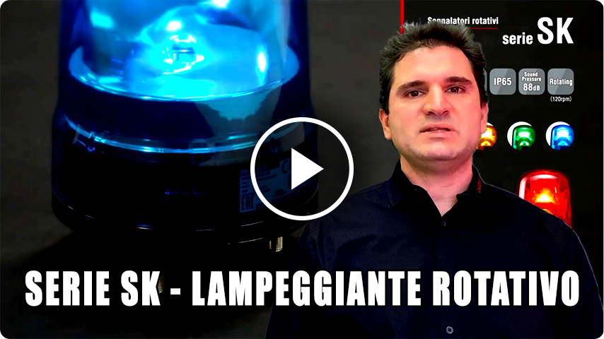 Luci di Segnalazione Rotanti - Serie SK